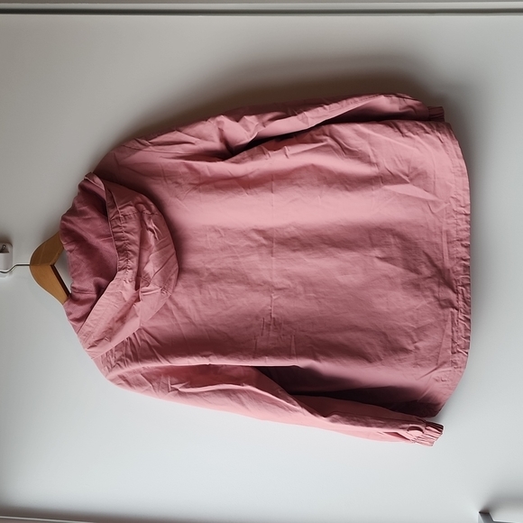 Vintage Elle Sports Pink Zip Up Mesh Oversized Windbreaker Jacket - Picture 8 of 8
